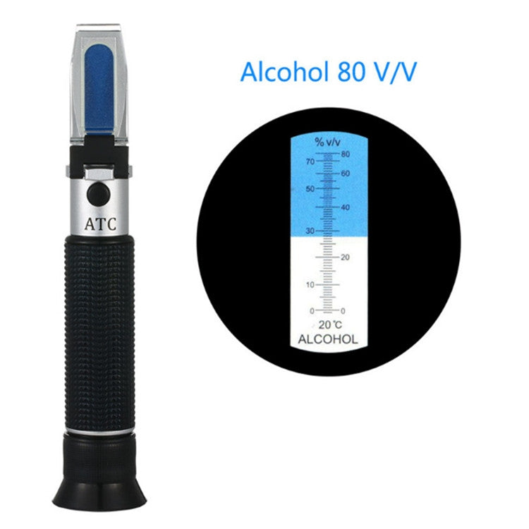 Hand-held Refractometer  Alcohol Detector Alcohol Level Meter, Refractometer - HoMEdemic™ 