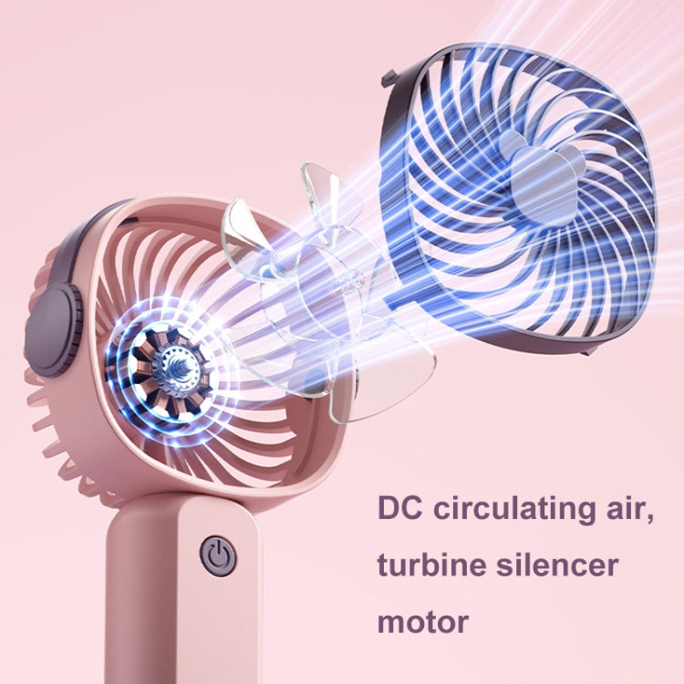 Handheld Portable Mini Multifunctional Fan With Phone Holder Function, Color: Yellow Green no Battery - HoMEdemic™ 
