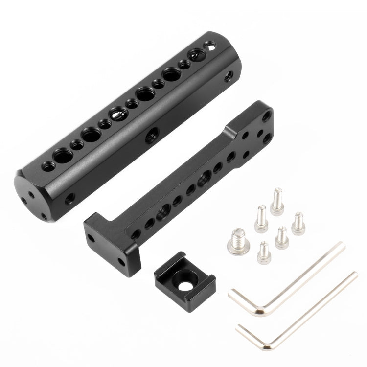 Handlebar Extended Handheld Support Monitor Stand Mount for DJI Ronin-S(Black) - HoMEdemic™ 