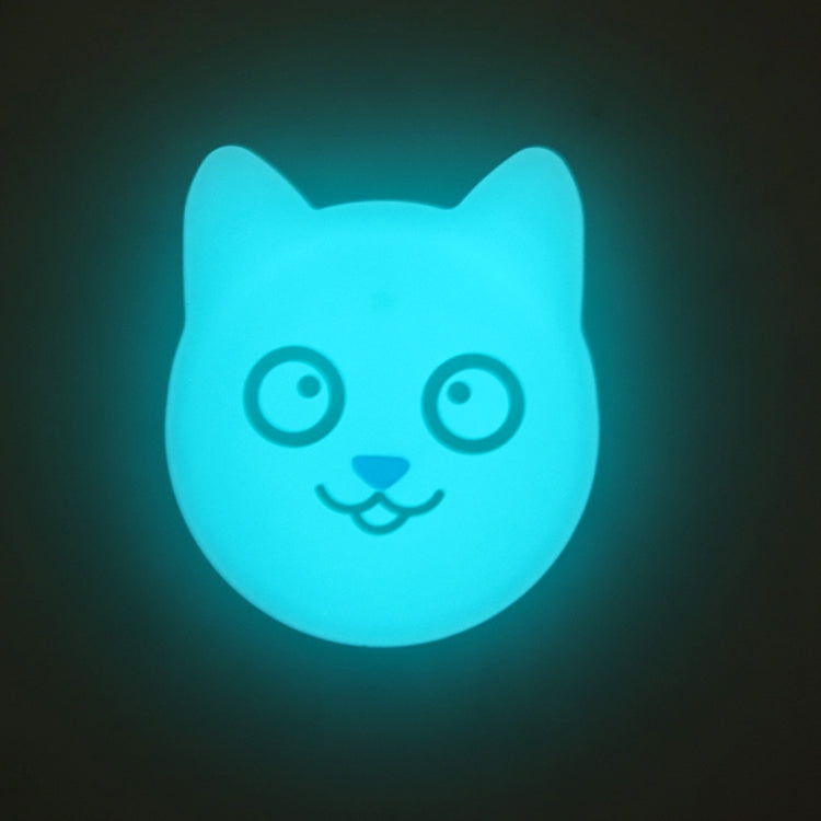 Hanhan Smile Cute Cartoon Pet Collar Anti-lost Tracker Silicone Case For AirTag 2nd Gen / AirTag 1st Gen(Fluorescent Blue) - HoMEdemic™ 