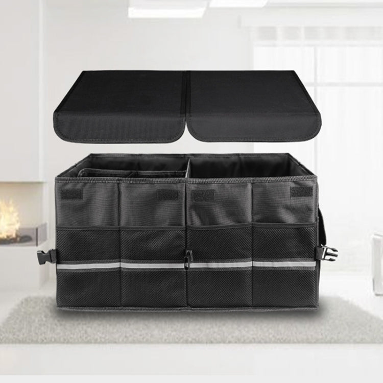 Hard Middle Partition Car Trunk Foldable Storage Box, Size: 58 x 40 x 30cm - HoMEdemic™ 
