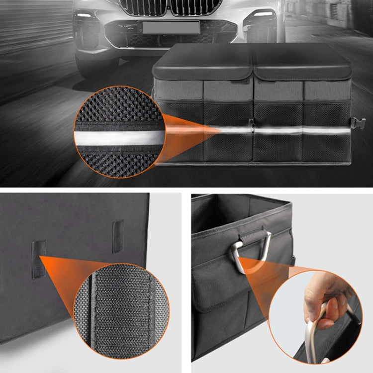Hard Middle Partition Car Trunk Foldable Storage Box, Size: 58 x 40 x 30cm - HoMEdemic™ 