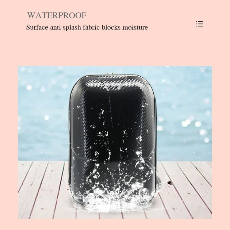 Hard Shell PC Carbon Fiber Backpack for DJI Mini 3 Pro Drone(Dark Grey) - HoMEdemic™ 