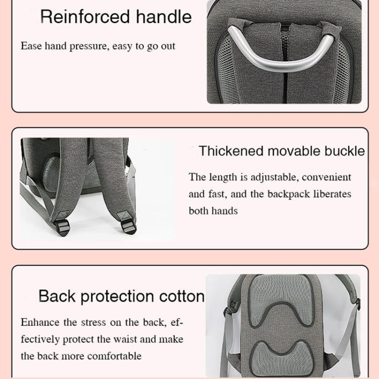 Hard Shell PC Carbon Fiber Backpack for DJI Mini 3 Pro Drone(Dark Grey) - HoMEdemic™ 