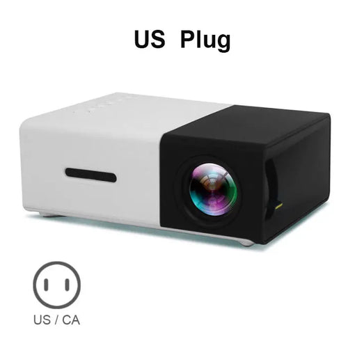 Compact 4K LED Mini Projector for Home Theater and Gaming - HoMEdemic™ 