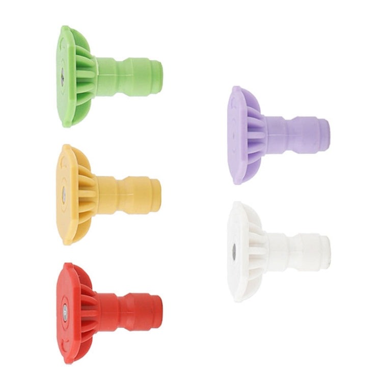 High-pressure Car Washer Nozzle Fan-shaped 1/4 Quick Plug Connector Water Rifle Parts, Specification: Mist Nozzle - HoMEdemic™ 