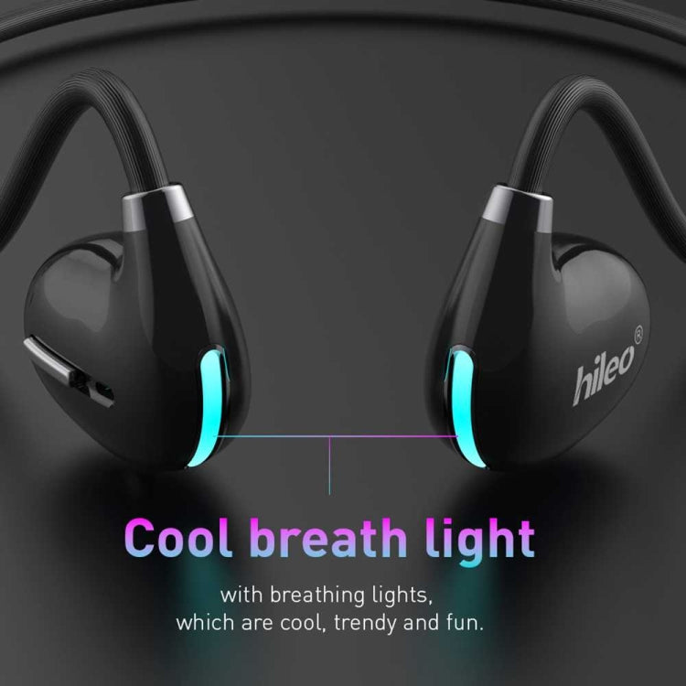 Hileo Hi73 Wireless Bluetooth Hanging Neck IPX4 Sports Earphone(Black) - HoMEdemic™ 
