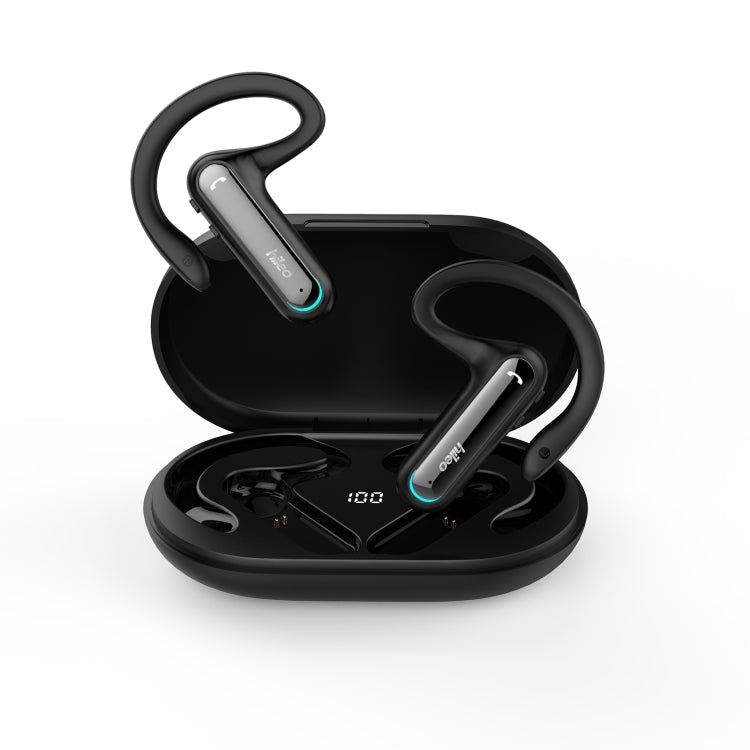 Hileo Hi90 TWS Wireless Bluetooth IPX4 Waterproof Earphone(Black) - HoMEdemic™ 