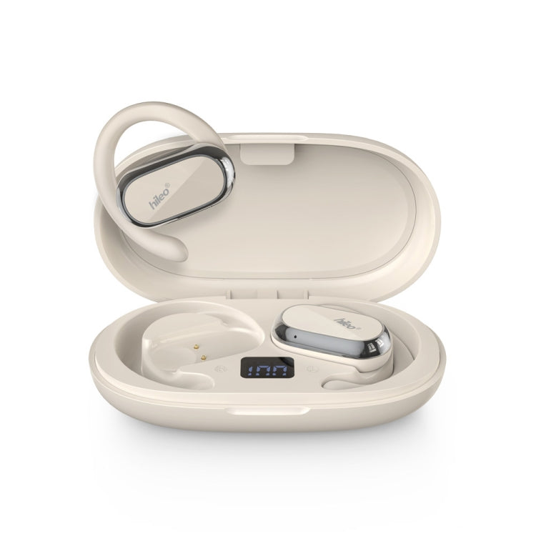Hileo Hi92 LED Display TWS Wireless Bluetooth IPX5 Waterproof Noise Reduction Earphone(White) - HoMEdemic™ 
