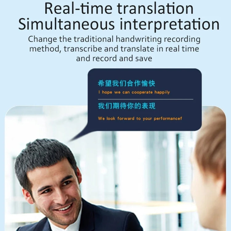Hishell P40 Smart Translator 135 Languages Voice Intelligent Online Translation Machine Offline Multilanguage Speech Translate(Black) - HoMEdemic™ 