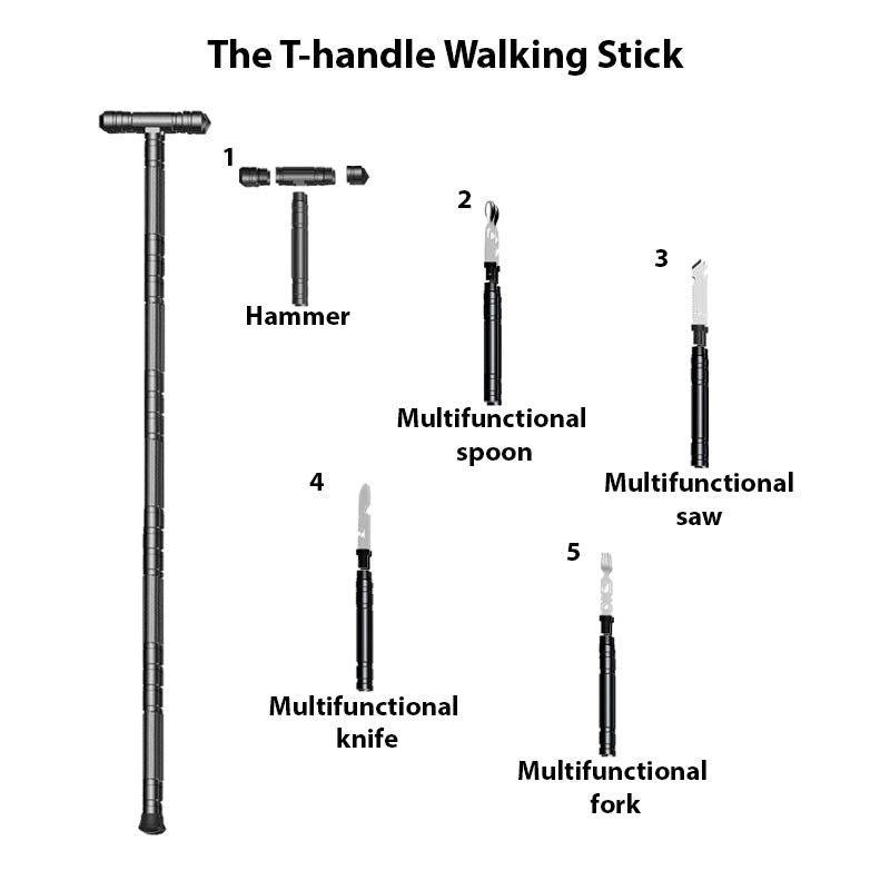 HoMedemic™-The Survival Walking Stick - HoMEdemic™ 