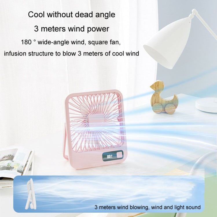 Home Desktop Wall Mounted Fan USB Portable Desktop Mini Fan(White) - HoMEdemic™ 
