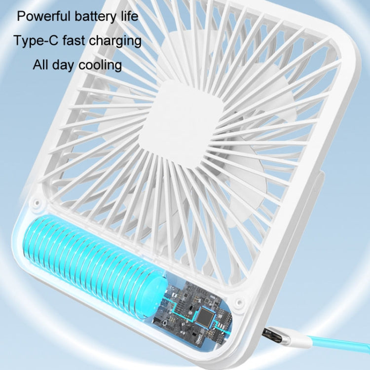 Home Desktop Wall Mounted Fan USB Portable Desktop Mini Fan(White) - HoMEdemic™ 