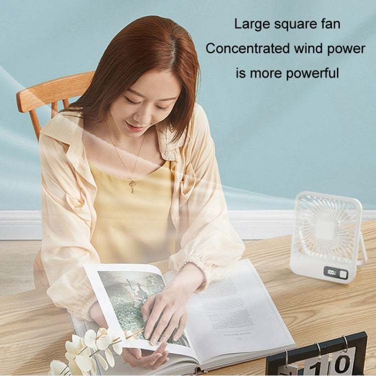 Home Desktop Wall Mounted Fan USB Portable Desktop Mini Fan(White) - HoMEdemic™ 