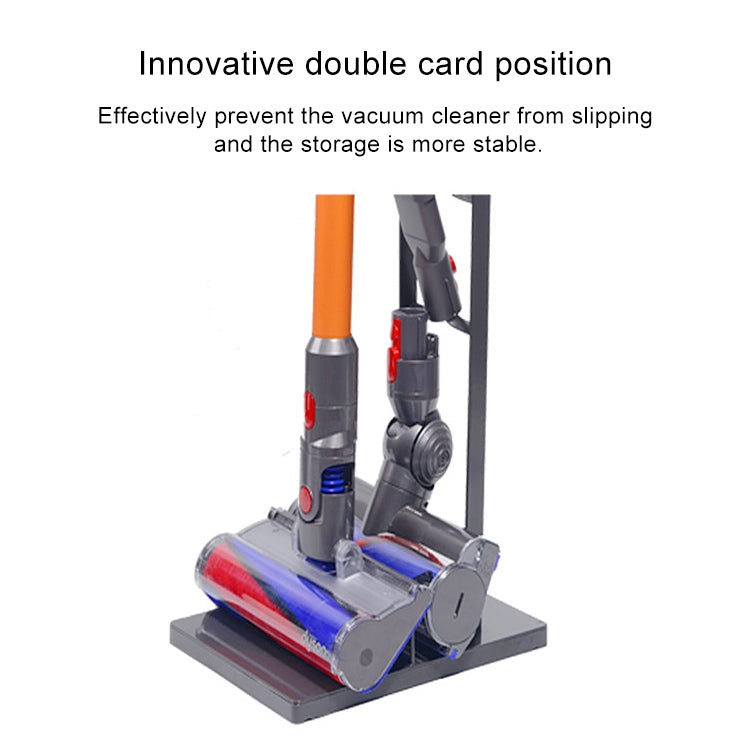 Home Vacuum Cleaner Hanger Storage Rack Free Punching for Dyson V6 V7 V8 V10 - HoMEdemic™ 