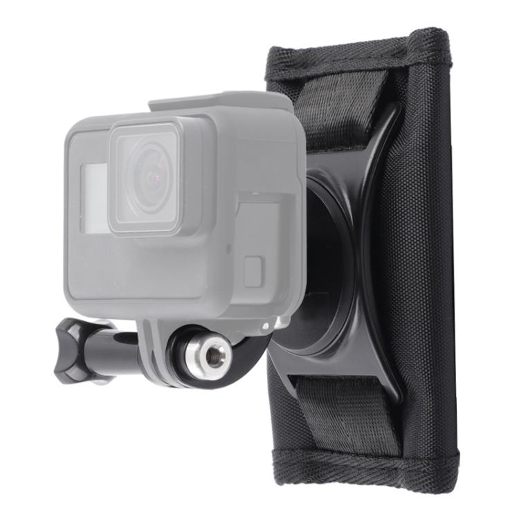 Hook and Loop Fastener Backpack Rec-Mounts Clip Clamp Mount with Screw for GoPro, Insta360, DJI and Other Action Cameras - HoMEdemic™ 