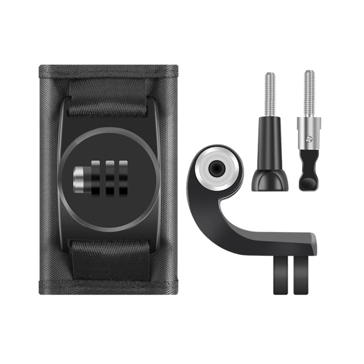 Hook and Loop Fastener Backpack Rec-Mounts Clip Clamp Mount with Screw for GoPro, Insta360, DJI and Other Action Cameras - HoMEdemic™ 