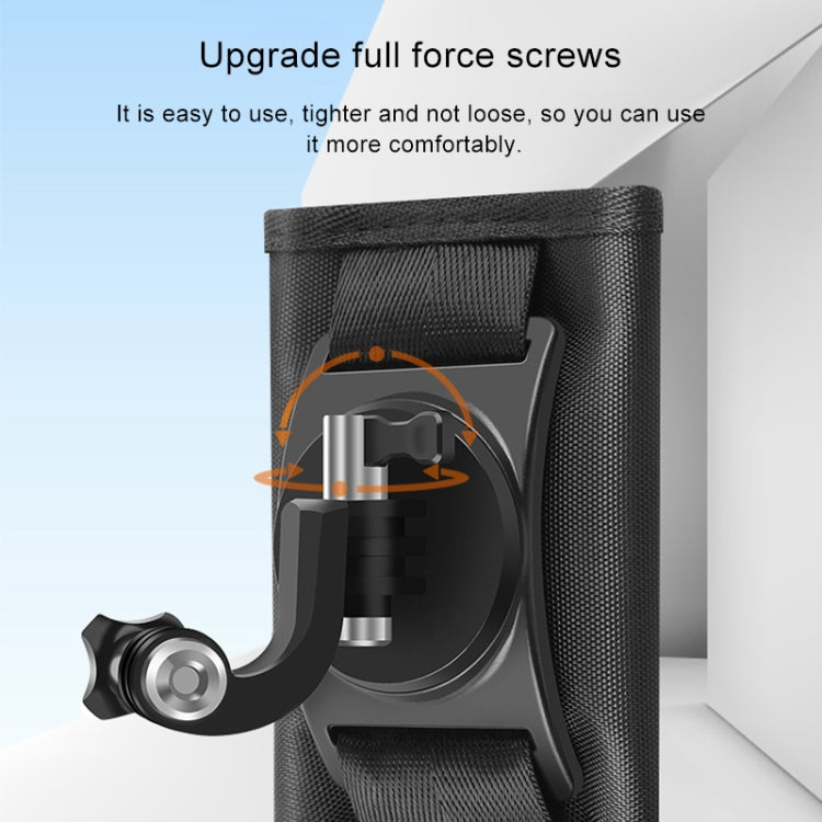Hook and Loop Fastener Backpack Rec-Mounts Clip Clamp Mount with Screw for GoPro, Insta360, DJI and Other Action Cameras - HoMEdemic™ 