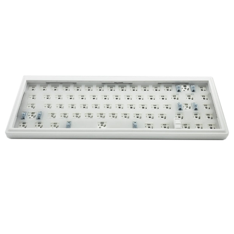Hot Swap Shaft Wired RGB Back Light Customized Mechanical Keyboard Kit(White) - HoMEdemic™ 