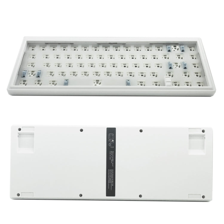 Hot Swap Shaft Wired RGB Back Light Customized Mechanical Keyboard Kit(White) - HoMEdemic™ 