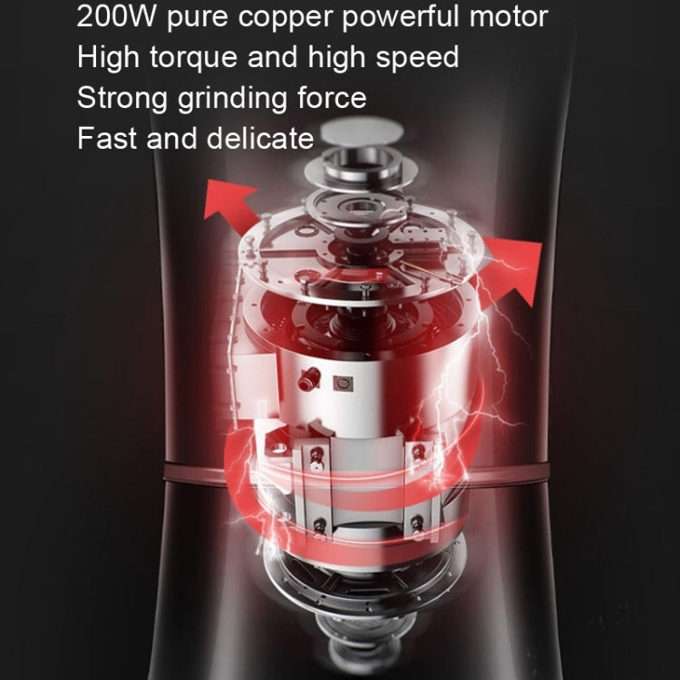 Household Electric Grinder Coffee Grain Mixer, Style: Stainless Steel Shell 50g US Plug - HoMEdemic™ 