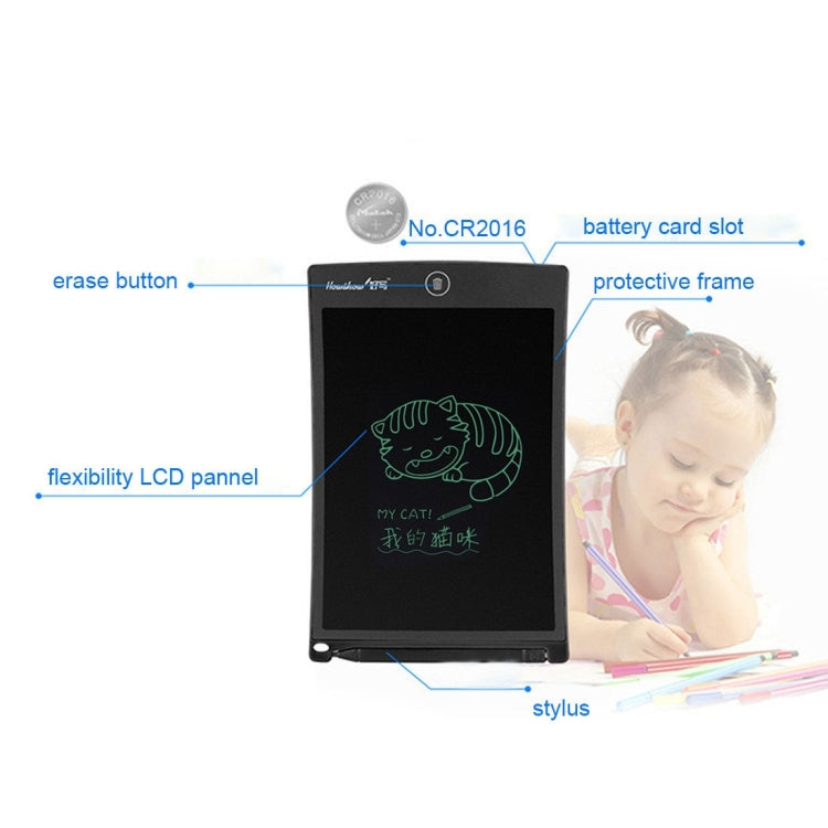 Howshow 8.5 inch LCD Pressure Sensing E-Note Paperless Writing Tablet / Writing Board, 8.5 inch Blue, 8.5 inch Red - HoMEdemic™ 