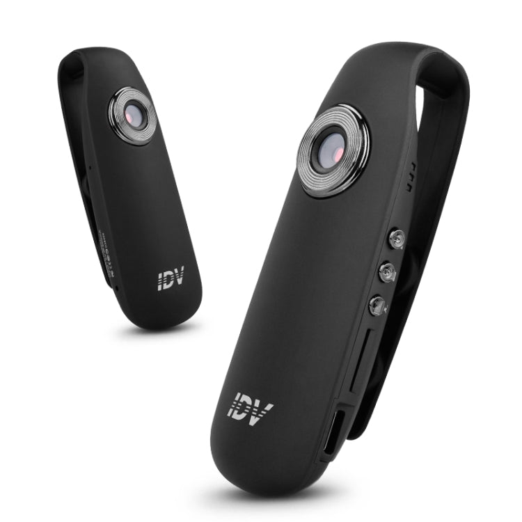 IDV 007 HD 1080P Clip Design Law Enforcement Recorder Portable Mini Monitoring Recorder, Support Motion Detection & TF Card (Max 128GB) - HoMEdemic™ 