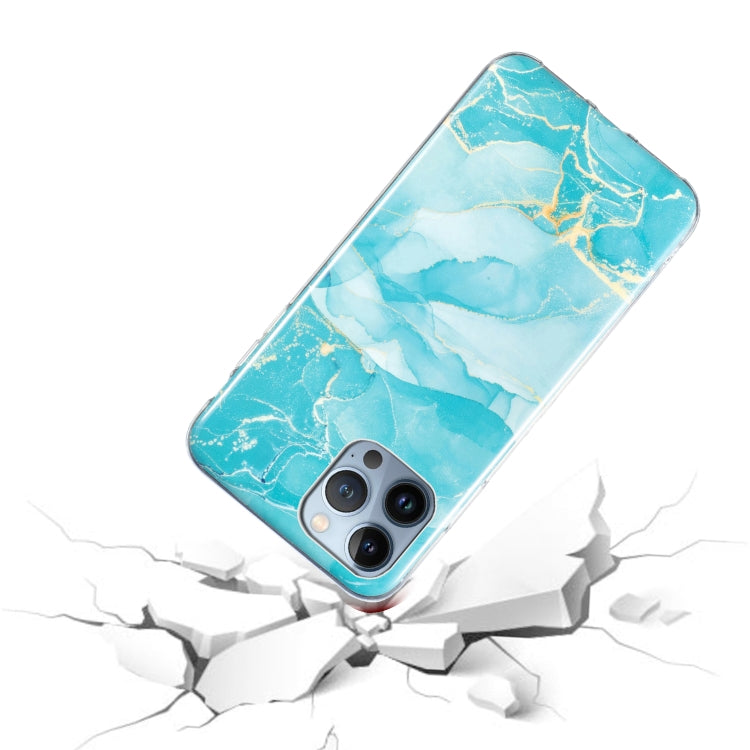 IMD Marble TPU Phone Case For iPhone 15 Pro(Green) - HoMEdemic™ 