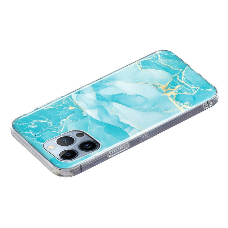 IMD Marble TPU Phone Case For iPhone 15 Pro(Green) - HoMEdemic™ 