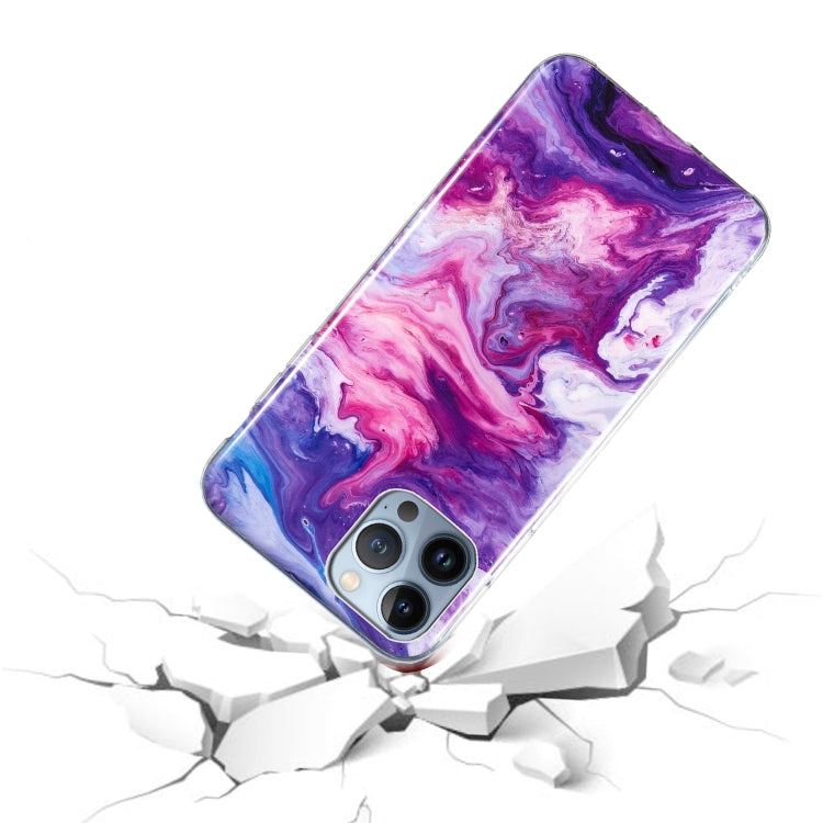 IMD Marble TPU Phone Case For iPhone 15 Pro(Red) - HoMEdemic™ 