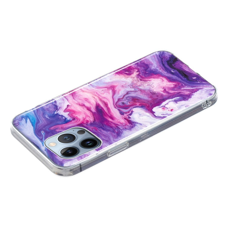 IMD Marble TPU Phone Case For iPhone 15 Pro(Red) - HoMEdemic™ 