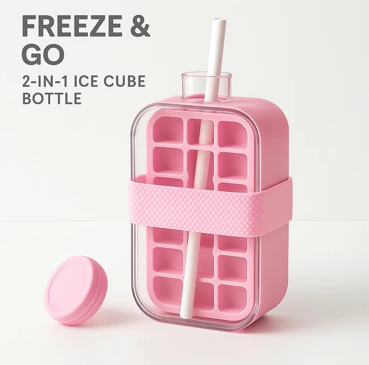HoMedemic™-2-in-1 Ice Bottle & Cube Maker