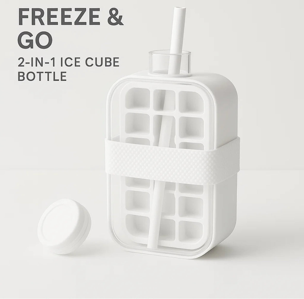 HoMedemic™-2-in-1 Ice Bottle & Cube Maker