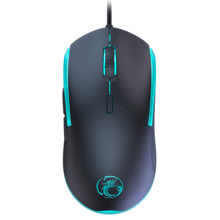 IMICE T30 Wired E-Sports Gaming Mouse LED Luminous Colorful Programmable 6D Mouse(Black) - HoMEdemic™ 