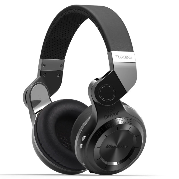 Bluedio T2 Turbine Wireless Bluetooth 4.1 Stereo Headphones Headset with Mic, For iPhone, Samsung, Huawei, Xiaomi, HTC and Other Smartphones, All Audio Devices(Black) - HoMEdemic™ 