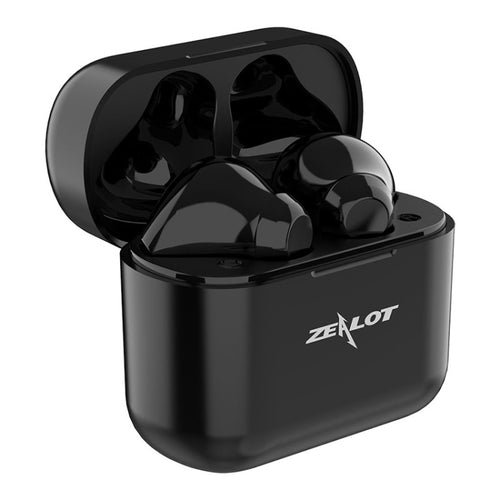 ZEALOT T3 Bluetooth 5.0 TWS Wireless Bluetooth Earphone with Charging Box, Support Touch & Call & Power Display(Black) - HoMEdemic™ 