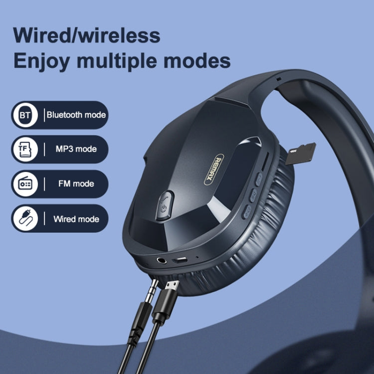 REMAX RB-750HB Wireless Gaming Bluetooth V5.0 Headphone(Black) - HoMEdemic™ 