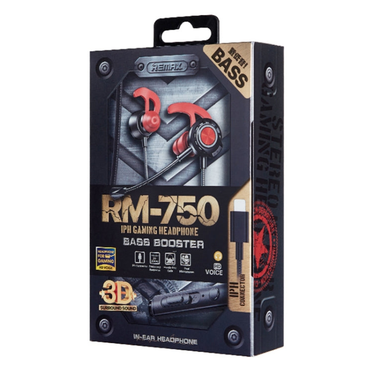 REMAX RM-750 8PIN Interface Gaming Earphone - HoMEdemic™ 