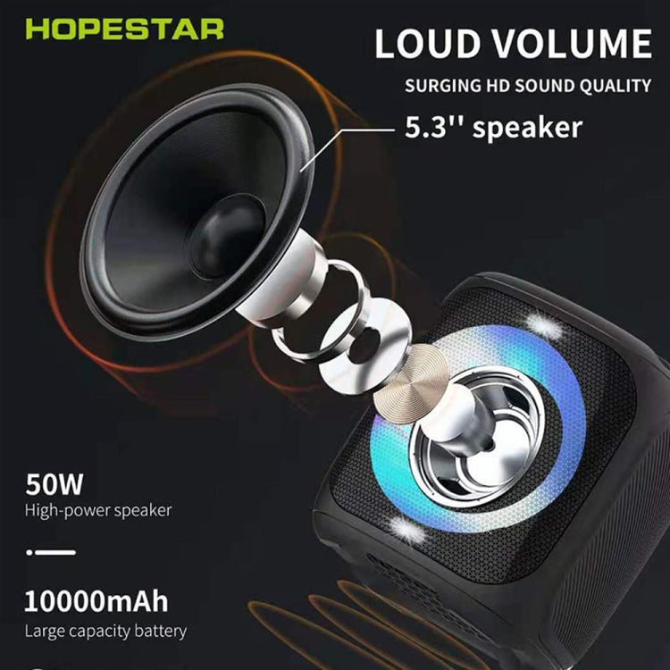 HOPESTAR Party100 Bluetooth 5.0 Portable Waterproof Wireless Bluetooth Speaker with Mobile Charging Function (Green) - HoMEdemic™ 