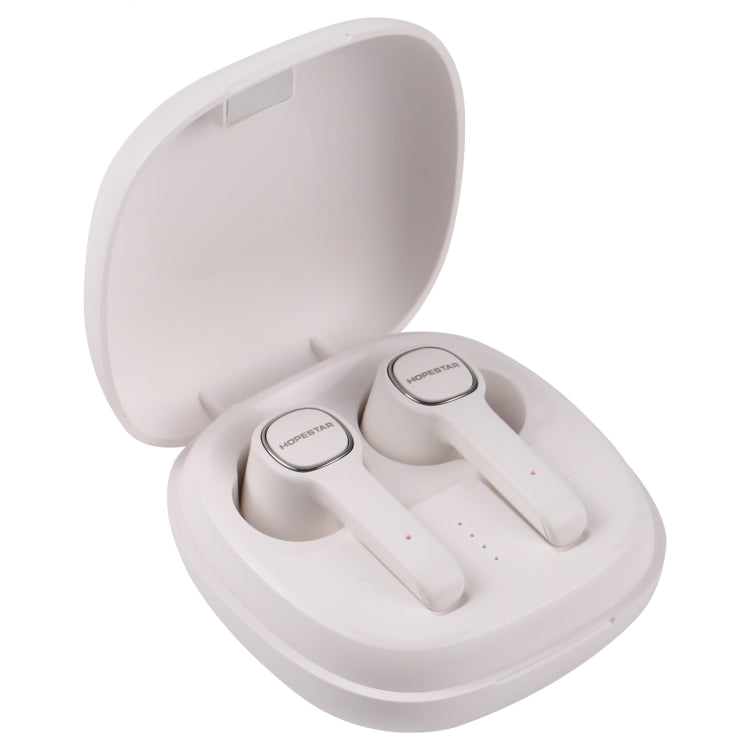 HOPESTAR S12 Bluetooth 5.0 True Wireless Bluetooth Earphone (White) - HoMEdemic™ 