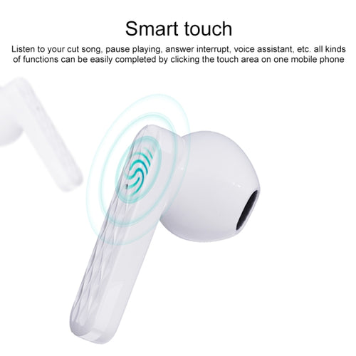 ZEQI T501 True Wireless Mini Bluetooth Earphone Support Touch(White) - HoMEdemic™ 