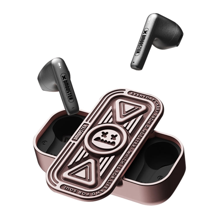 D MOOSTER D15 IPX4 Wireless Bluetooth 5.3 Earphone Fingertip Spinner (Bronze) - HoMEdemic™ 