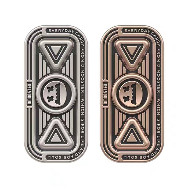D MOOSTER D15 IPX4 Wireless Bluetooth 5.3 Earphone Fingertip Spinner (Silver) - HoMEdemic™ 