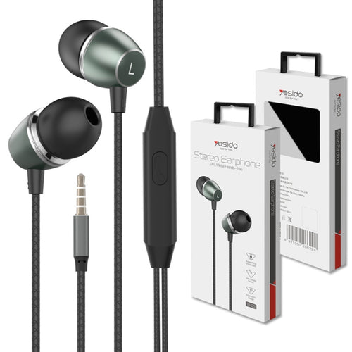 Yesido YH22 3.5mm In-Ear Wired Earphone, Length: 1.2m - HoMEdemic™ 