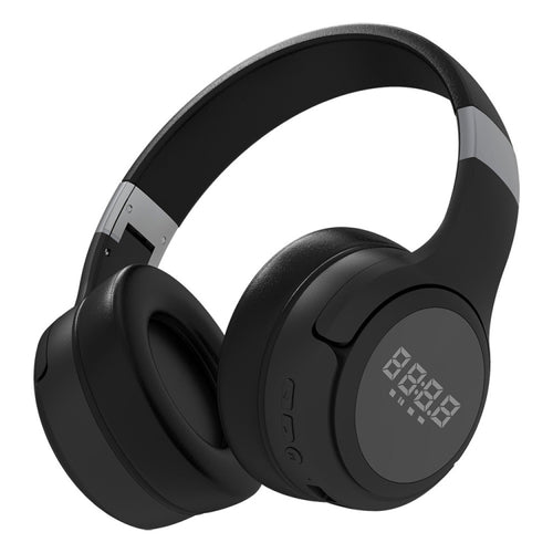 ZEALOT B28 Folding Headband Bluetooth Stereo Music Headset with Display (Black) - HoMEdemic™ 