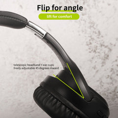 ZEALOT B28 Folding Headband Bluetooth Stereo Music Headset with Display (Red) - HoMEdemic™ 