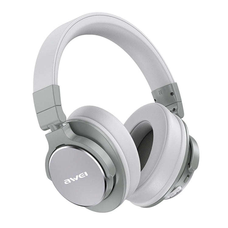 awei A710BL Foldable ANC Noise Cancelling Bluetooth Wireless Headset (Grey) - HoMEdemic™ 
