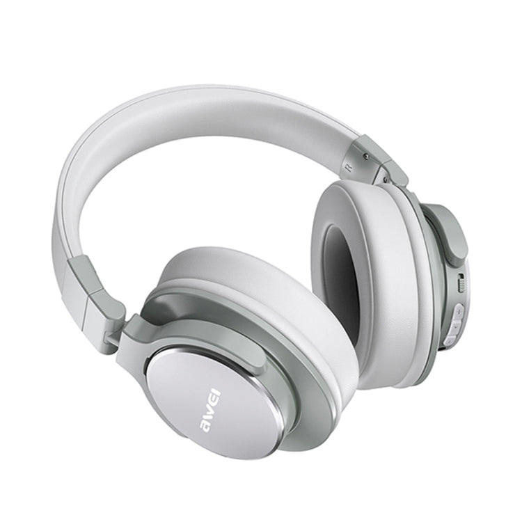 awei A710BL Foldable ANC Noise Cancelling Bluetooth Wireless Headset (Grey) - HoMEdemic™ 