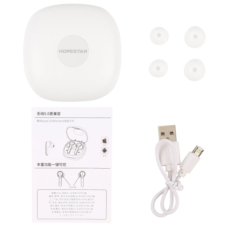 HOPESTAR S11 Bluetooth 5.0 True Wireless Bluetooth Earphone (White) - HoMEdemic™ 