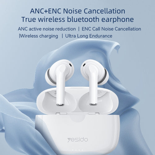 Yesido TWS24 ANC+ENC Dual Noise Reduction Smart TWS Wireless Bluetooth Earphone - HoMEdemic™ 